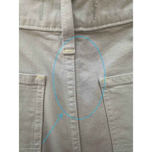 Madewell Women’s Light Blue High Waist Carpenter Pants Size 28 - Picture 14 of 16